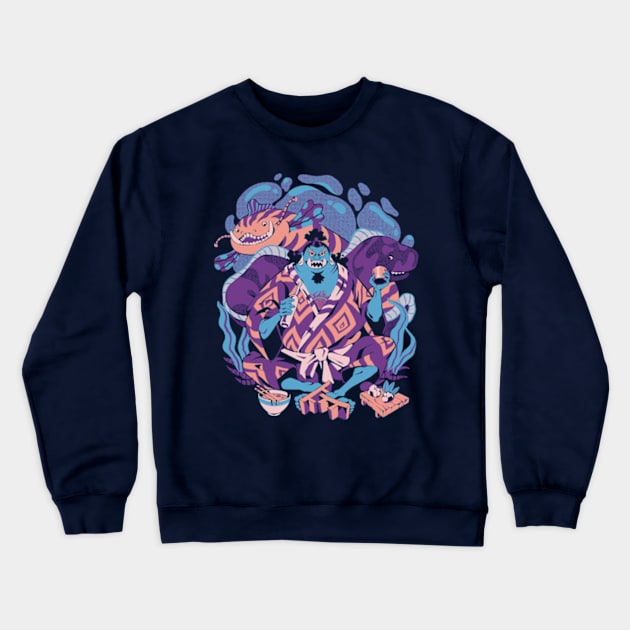 First Son of the Sea Crewneck Sweatshirt by Ilustrata